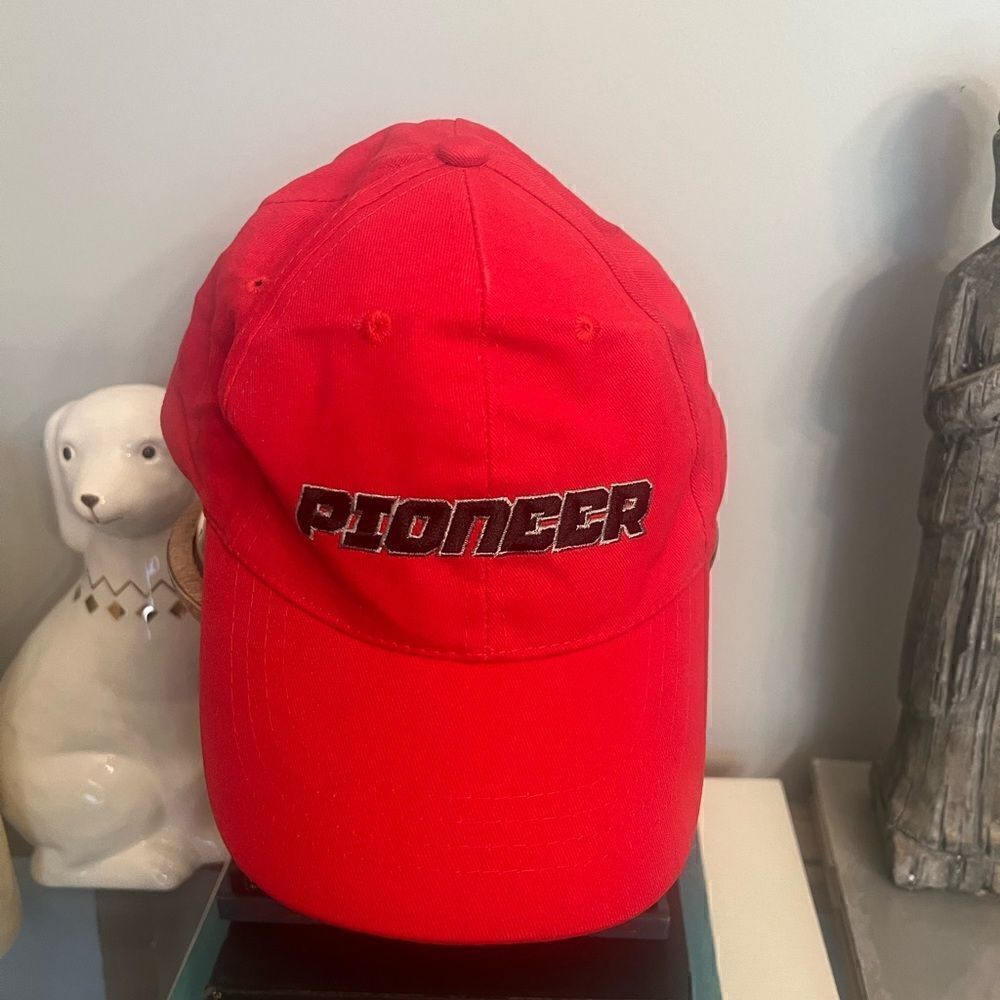 Honda Pioneer Side By Side Red Adjustable Baseball Ball Cap Hat.